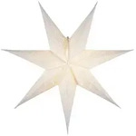 StarTrading Papierstern Decorus Weihnachtsstern Leuchtstern h&auml;ngend D: 63cm wei&szlig;