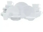 CreaTable BASE Weiss Kombiservice 42-tlg Porzellan