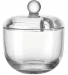GLASKOCH Leonardo Delight Zuckerdose, Glasdose mit Deckel, Glas, 61141