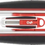 WEDO&reg; 78 830 Cutter Safety Long Blade - 19 m, schwarz/rot, automatisch