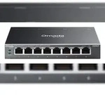 TP-LINK Omada ES208GP, Managed, L2, Gigabit Ethernet (10/100/1000), Power over