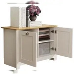 VCM Kommode & Sideboard Balusa Wei&szlig; H. 60 x B. 89 x T. 40 cm