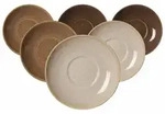 Ritzenhoff & Breker Sahara Kaffeeuntertasse &oslash; 14,5 cm 6er Set gemischt