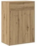 vidaXL Schuhschrank Artisan-Eiche 60x35x84 cm Holzwerkstoff