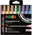 Faber Castell Marker UNI POSCA PC-5M 1,8-2,5 8er Pastell