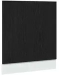 vidaXL Geschirrsp&uuml;lerblende Lyon Schwarz Eichen-Optik 60x1,5x67 cm