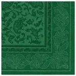 PAPSTAR 50 Servietten "ROYAL Collection" 1/4-Falz 40 cm x 40 cm dunkelgr&uuml;n