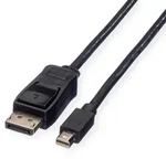VALUE DisplayPort Kabel, DP ST - Mini DP ST, schwarz, 1 m