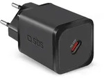 SBS USB-C Ladeger&auml;t 45W GaN Schwarz EU - 45W Power Delivery