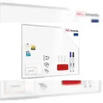 ALLboards Magnetisches Whiteboard &ndash; PREMIUM EXPO Alurahmen 120x90cm