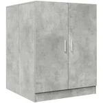 vidaXL Waschmaschinenschrank Betongrau 70,5x71,5x91,5 cm