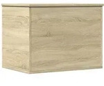 vidaXL Truhe Sonoma-Eiche 60x42x46 cm Holzwerkstoff