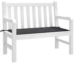 vidaXL Gartenbank-Auflage Schwarz 120x50x3 cm Oxford-Gewebe