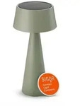 Akku-Tischleuchte Solino 262mm salbeigr&uuml;n