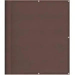 vidaXL Balkon-Sichtschutz Braun 120x800 cm 100 % Polyester-Oxford