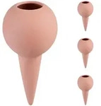 Relaxdays Tonkegel Bew&auml;sserung, Gie&szlig;kegel 4er Set, 1,5 Liter PET-Flaschen, f&uuml;r
