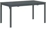 vidaXL Gartentisch Dunkelgrau 180 x 80 x 76 cm Aluminium