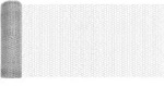 vidaXL Hexagonzaun Silber 0,4 x 10 m Verzinkter Stahl
