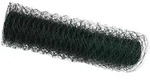vidaXL Hexagonzaun Gr&uuml;n 0,4 x 50 m PVC