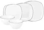 Seltmann Weiden Lido Black Line Einsteiger-Set 8-teilig eckig