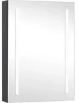 vidaXL LED-Spiegelschrank f&uuml;rs Bad 50x13x70 cm