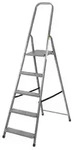 PROREGAL Metal Single Giraffe Einseitige-Metall-B&uuml;gelleiter | 6 Stufen | 197cm...