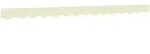 vidaXL Markisenvolant Creme Gestreift 3,5 m
