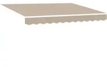 vidaXL Manuelle Einziehbare Markise Beige 300x250 cm