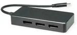 VALUE Multi-Display Adapter USB Typ C - 3x DP, Multi-Stream 4K