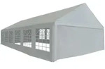 vidaXL Partyzelt PE 6x12 m Grau