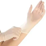 10x100 St&uuml;ck Vinylhandschuhe Ideal Light puderfrei 24 cm Transparent Gr&ouml;&szlig;e L