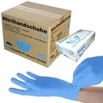 SFM &reg; SOFTLIGHTS : XXL Nitrilhandschuhe puderfrei F-tex blau (900)