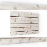 ALLboards Metallische Magnettafel, MetalBoard, HELLES HOLZ 60&times;40 cm +...