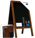 ALLboards Kundenstopper &ndash; Wasserfest, Stabil 8,5 kg, mit lackiertem Holzrahmen