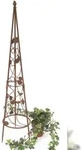 DanDiBo Rankhilfe Pyramide Metall 95 cm 082547 Kletterhilfe Rankger&uuml;st Ranke...