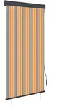 vidaXL Au&szlig;enrollo 100 x 250 cm Gelb und Blau