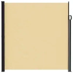 vidaXL Ausziehbares Seitenmarkise Sand 300 x 220 cm Polyester