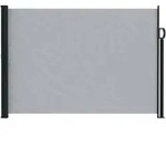 vidaXL Ausziehbares Seitenmarkise Grau 500 x 160 cm Polyester