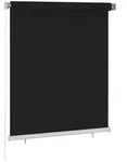 vidaXL Au&szlig;enrollo 120x140 cm Schwarz
