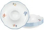 Seltmann Weiden Sonate Nostalgie Eierbecher mit Ablage 6er Set