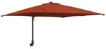 vidaXL Gartenparasol Terrakotta 248.5 x 247.5 x 160 cm Stoff