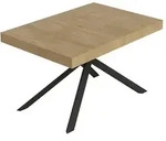 Itamoby Niket ausziehbarer Tisch 120/224x90 cm, Eiche natur mit...