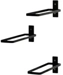 DanDiBo Weinregal Wand Metall Schwarz 3er Set Weinflaschenhalter 96714...