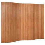 vidaXL Paravent Braun 165x250 cm Bambus