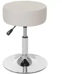 Mendler Hocker HWC-C22, Sitzhocker Schminkhocker, h&ouml;henverstellbar &Oslash; 35cm ~