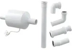 Alcadrain s.r.o. alcadrain P128 Ventilator f&uuml;r Vorwandinstallationssystem mit