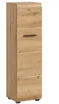 Ebuy24 Ice Badschrank 1 T&uuml;r Eiche Dekor.