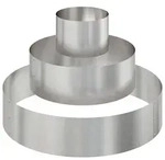 vidaXL Gartenblumentopf Silber 90 x 90 x 20 cm Edelstahl