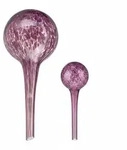 Relaxdays Bew&auml;sserungskugel 2er Set, dosierte Pflanzen Bew&auml;sserung Blumen,