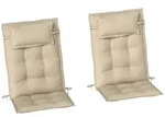 Outsunny - Auflagef&uuml;rSonnenliege - 116Lx50Wx5Hcm - Beige